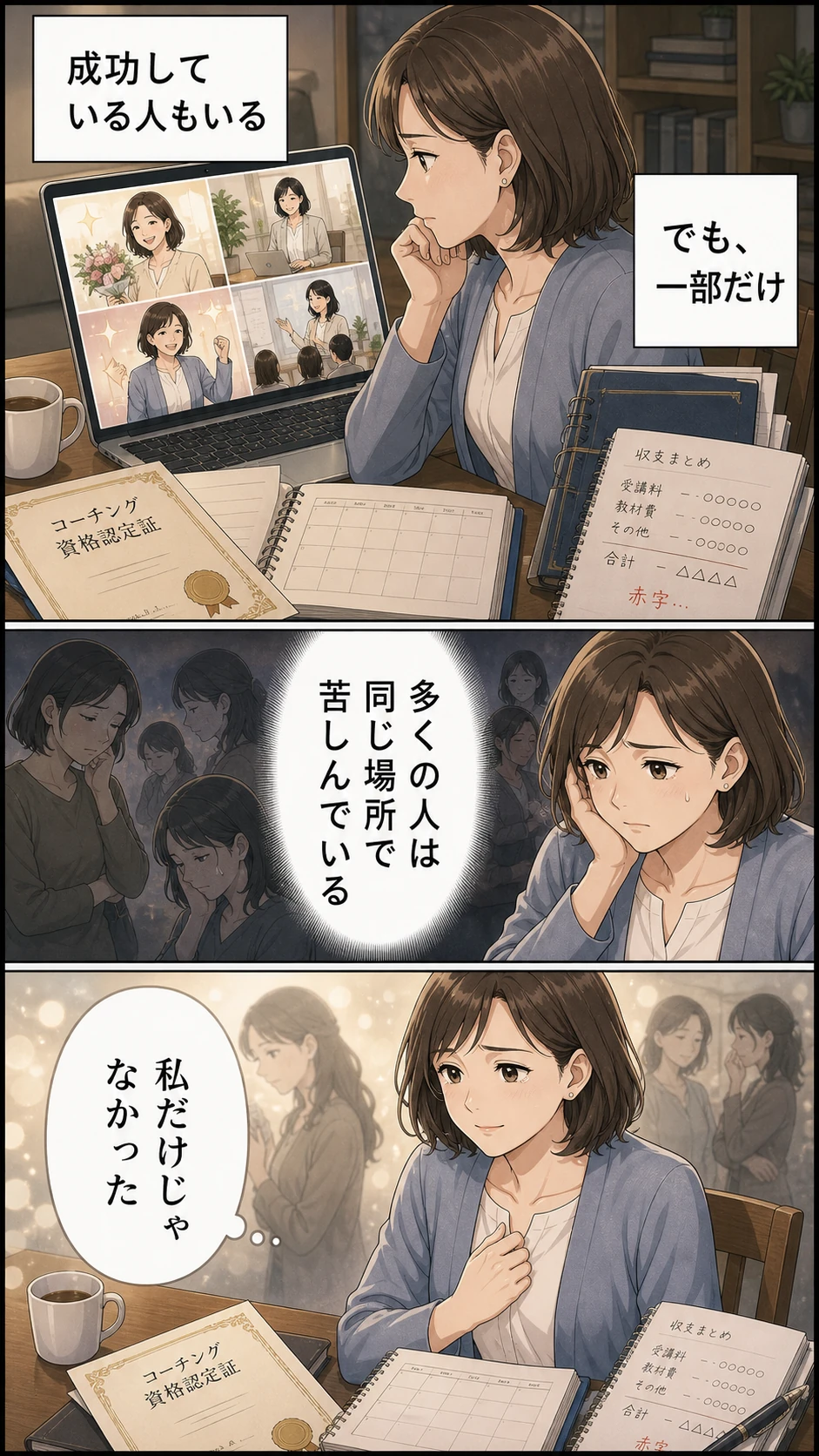 能友良さんの伝え方漫画 7ページ目 成功者は一部だけ