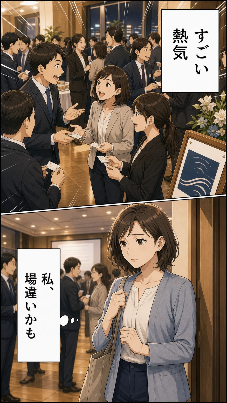 能友良さんの伝え方漫画 11ページ目 初めての交流会