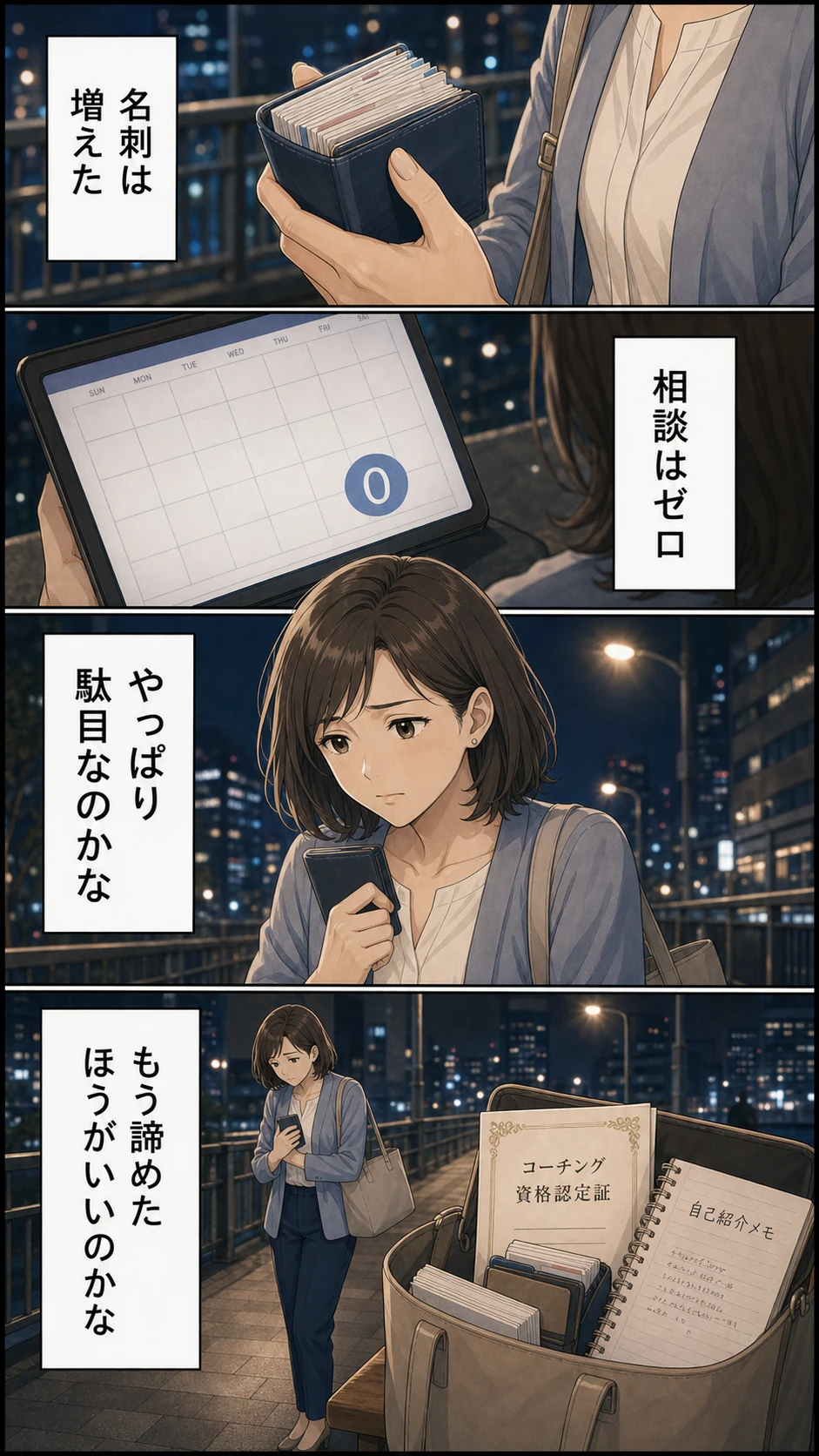 能友良さんの伝え方漫画 15ページ目 諦めかけた帰り道