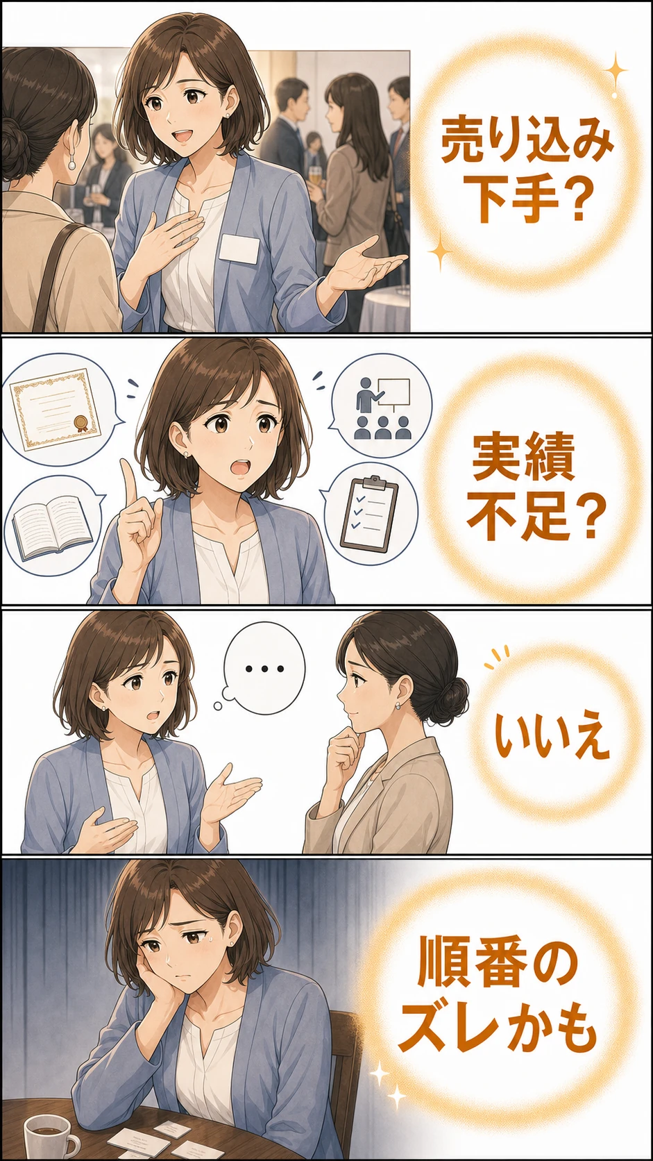 能友良さんの伝え方漫画 16ページ目 共感4コマ図解