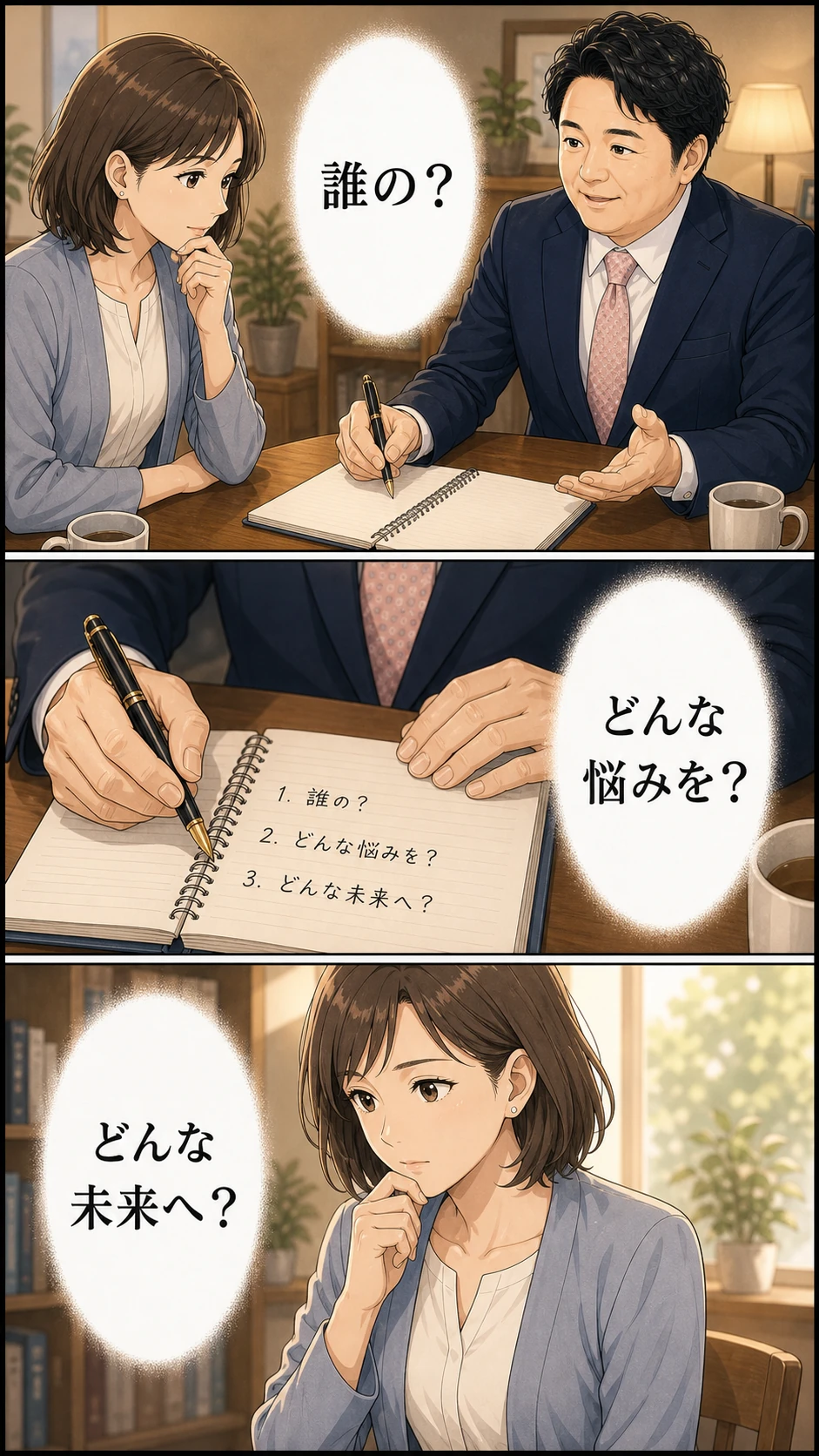 能友良さんの伝え方漫画 23ページ目 翻訳ワーク