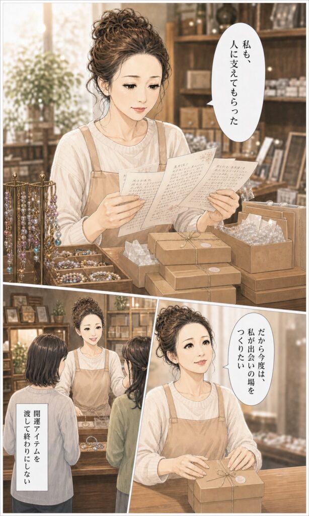 Miranda肥田直子 プロフィールストーリー漫画 12ページ目