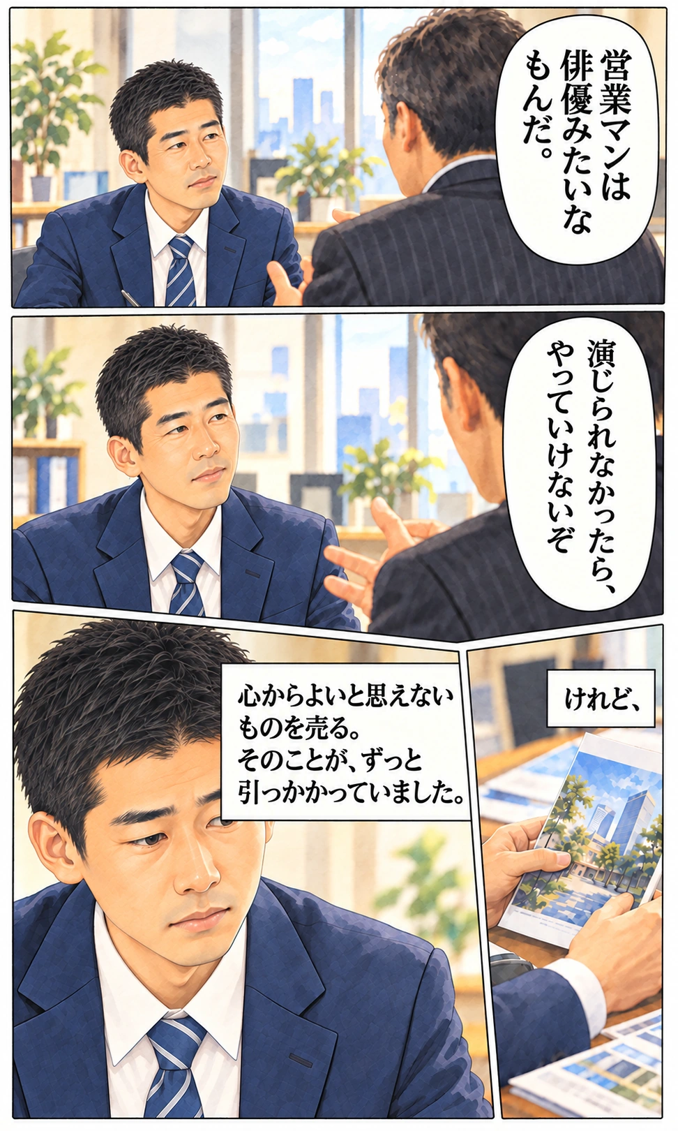 福原誠二さんのストーリー漫画 6ページ目