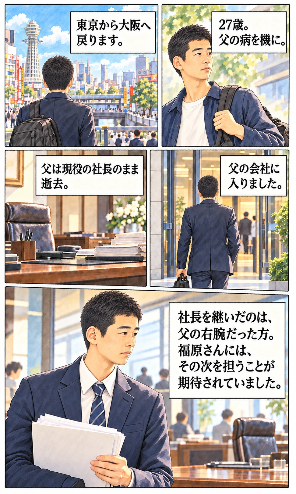福原誠二さんのストーリー漫画 8ページ目