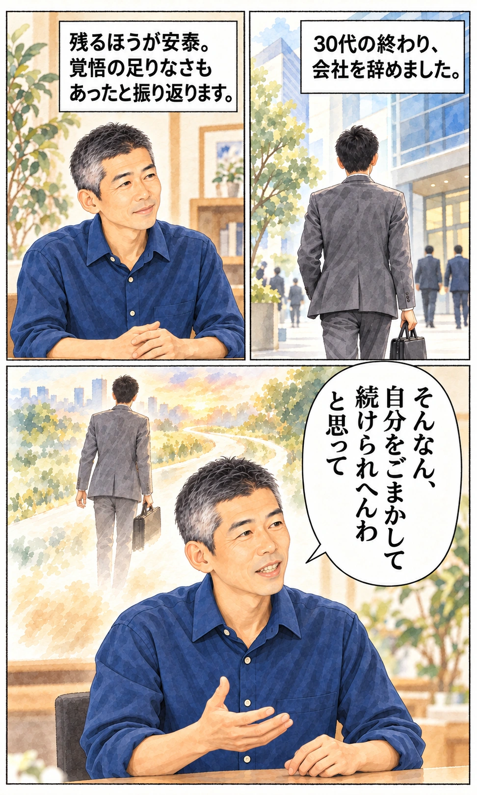 福原誠二さんのストーリー漫画 10ページ目